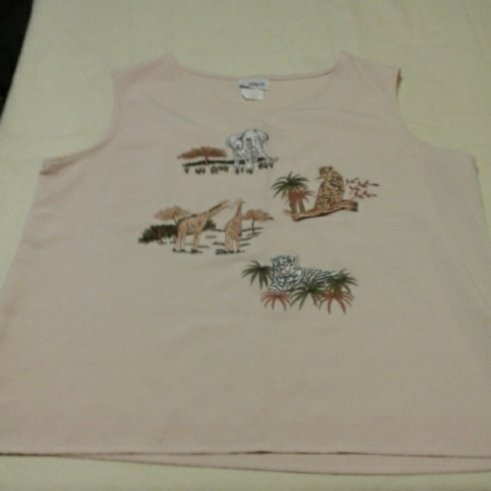 BonWorth Sleeveless  shirt Size L Petite (H)